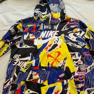 Nike SB multi color hoodie.